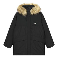 New Balance Warm Long Parka Jacket 'Black' AMJ33330-BK