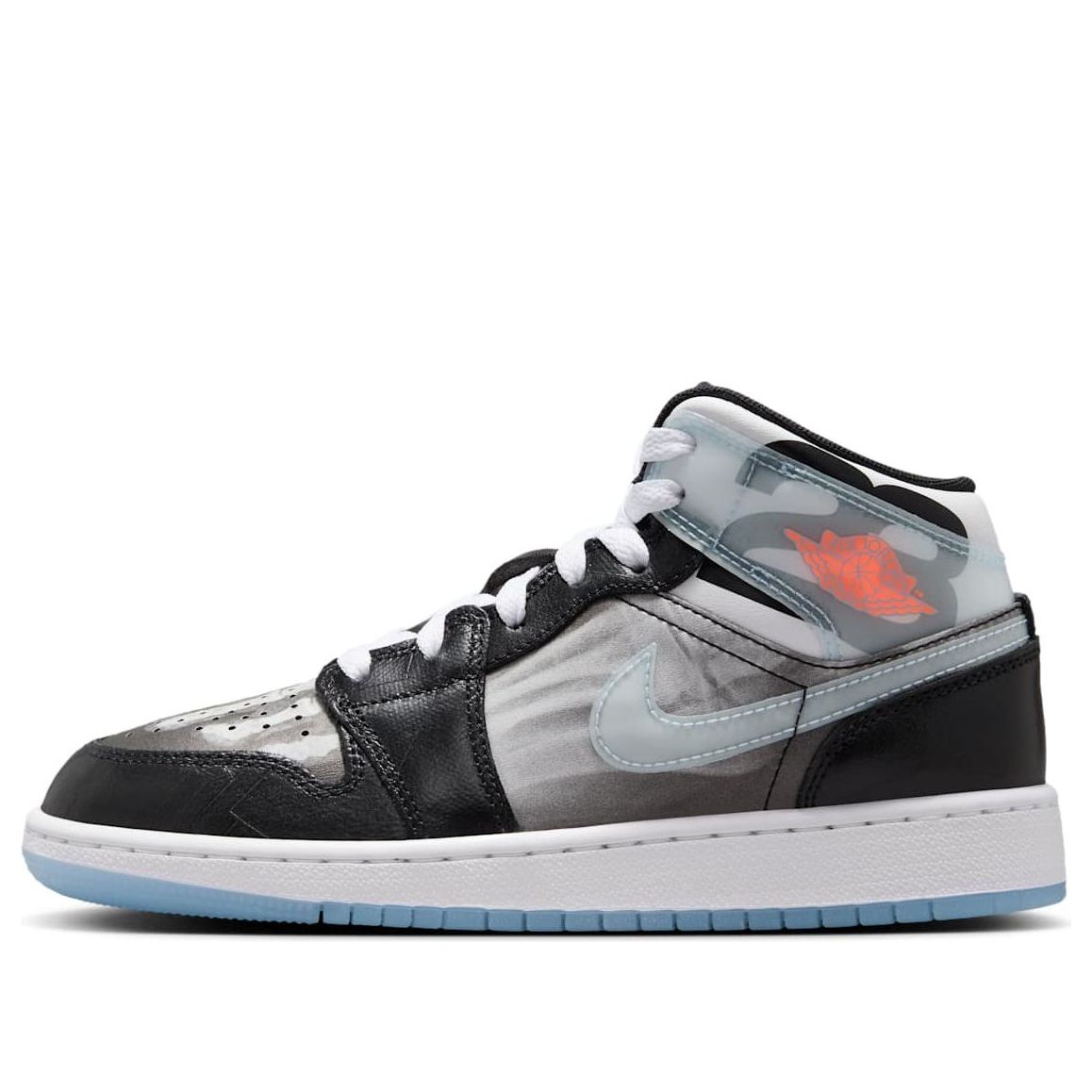 (GS) Air Jordan 1 Mid 'X-Ray' HF3210-001