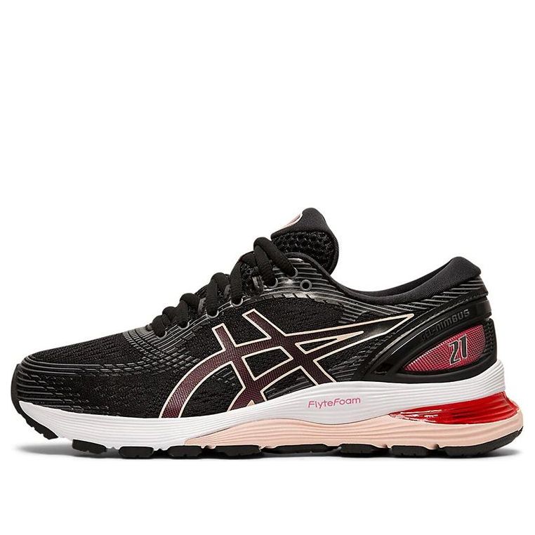 (WMNS) ASICS Gel-Nimbus 21 'Black Laser Pink' 1012A156-002