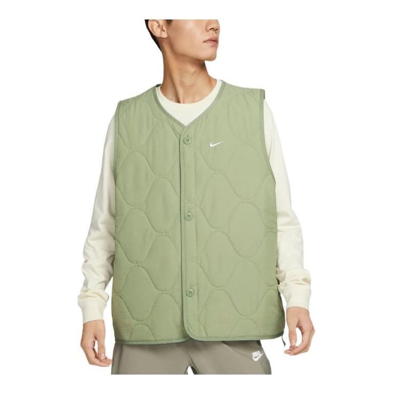 Nike Life Woven Insulated Military Vest 'Green' DX0891-386