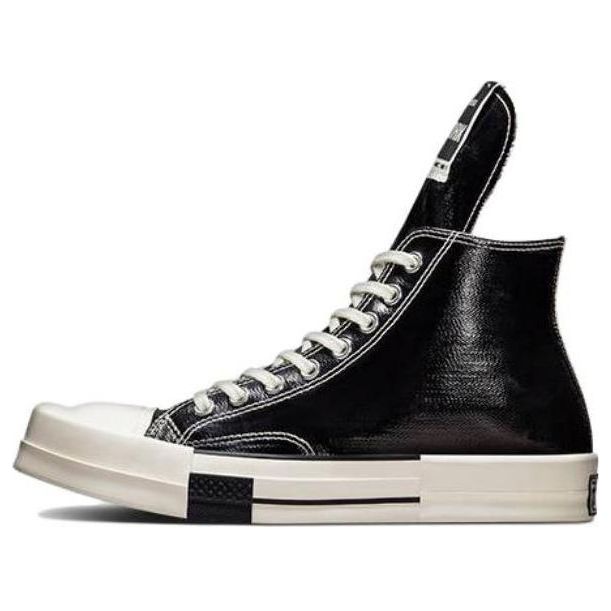 Converse Rick Owens x TURBODRK Chuck 70 High 'Black Lacquer' A01291C