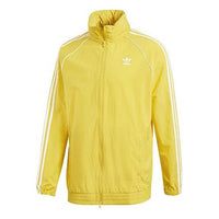 adidas originals Casual Sports Jacket Yellow CW1312