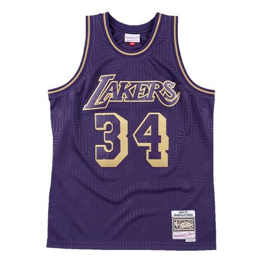 Mitchell & Ness NBA SW 34 SMJYBW19065-LALPURP97SON