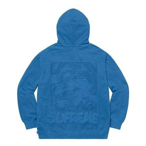 Supreme Smurfs Hoodie 'Blue' SUP-FW20-159
