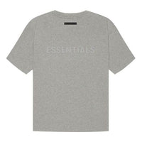 Fear of God Essentials SS21 Short Sleeve T-Shirt 'Dark Heather Oatmeal' FOG-SS21-613