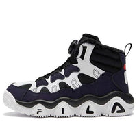 (GS) FILA High Top Shoes 'Black White' K15B342968PPW