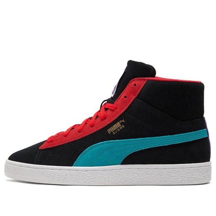 PUMA Suede Mid 21 'Black Viridian Green Red' 380205-10