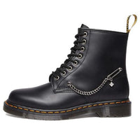 (WMNS) Dr. Martens 1460 Swarovski Leather Lace Up Boots 'Black' 28016001