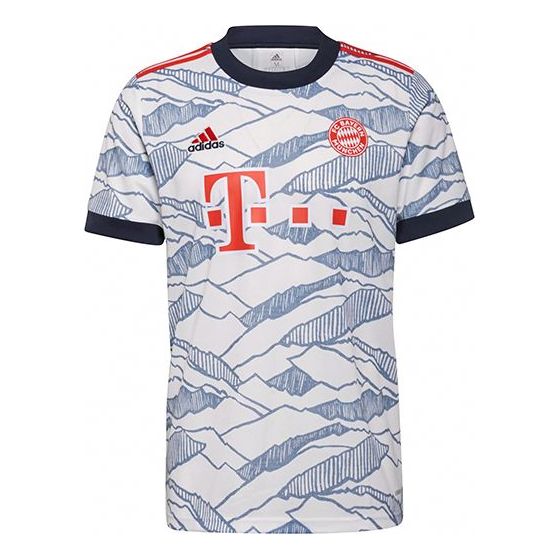 adidas FC Bayern 21/22 Third Jersey 'White' GM5315
