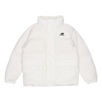 New Balance Essential Logo Puffer Jacket 'White' NPA4E013-IV