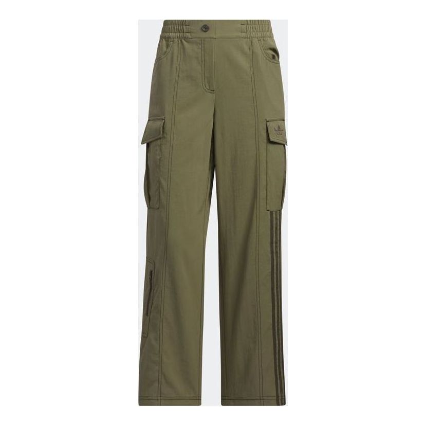 (WMNS) adidas Original Cargo Pants 'Green' IP3002
