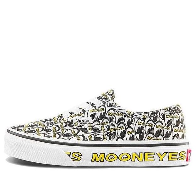 Mooneyes x Vans Authentic 'Black White Yellow' VN0A3UIVYB2