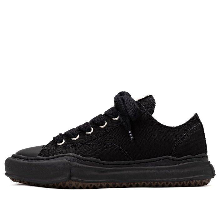 Maison MIHARA YASUHIRO PETERSON OG Sole Canvas Low-top Sneaker 'Black' A01FW702-BLKBLK