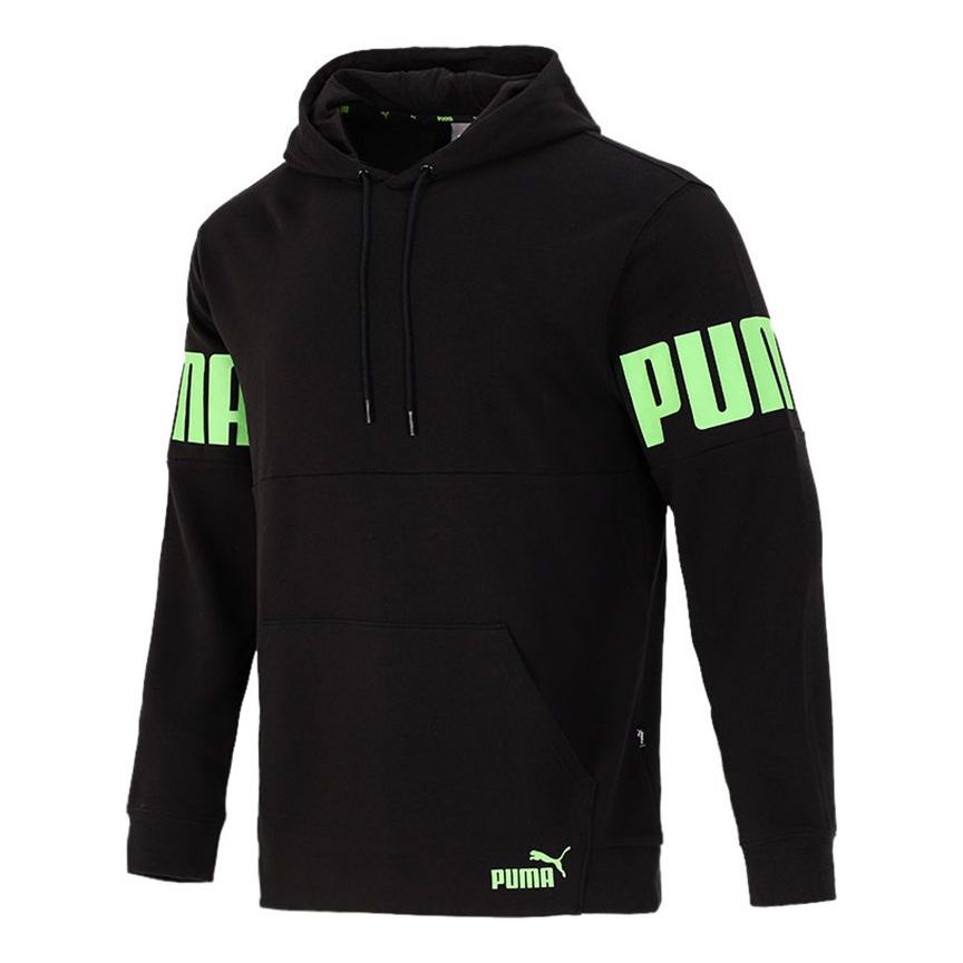 PUMA Logo Printing Sports Breathable Black 847723-51