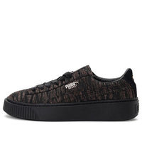 (WMNS) PUMA Basket Platform 'Velvet Rope - Black' 364092-02