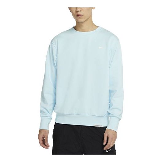 Nike MENS Tandard Issue Casual Crew-neck Long Sleeve Blue CK6359-476