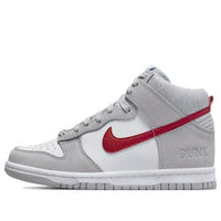 (GS) Nike Dunk High SE 'Athletic Club - Light Smoke Grey Gym Red' DH9750-001