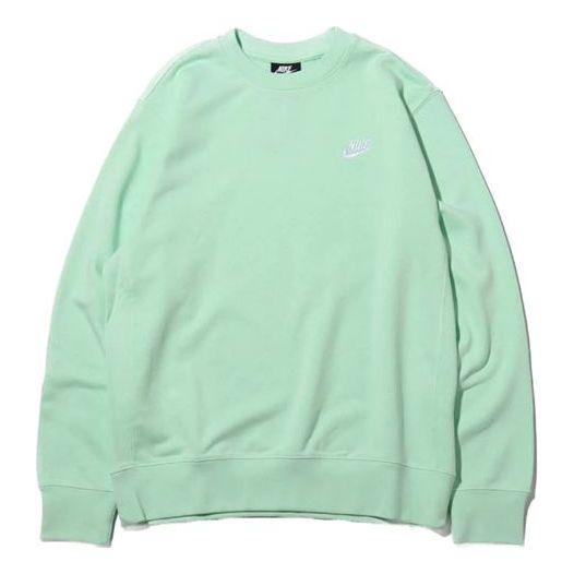 Nike Frosted Spruce Round Neck Pullover Long Sleeves Green Light green CW0312-300