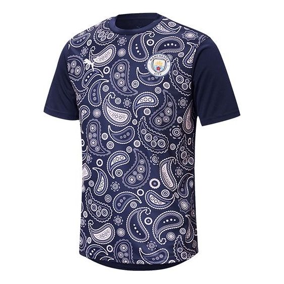 PUMA MCFC 20-21 T-Shirt 'Navy' 758030-09