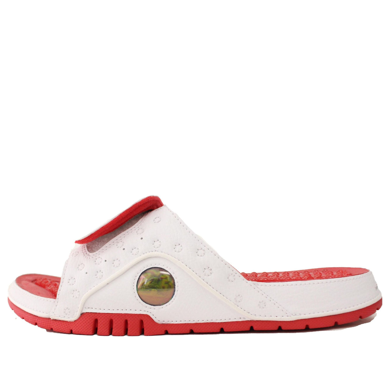 Air Jordan Hydro 13 Slide 'White Red' 684915-121