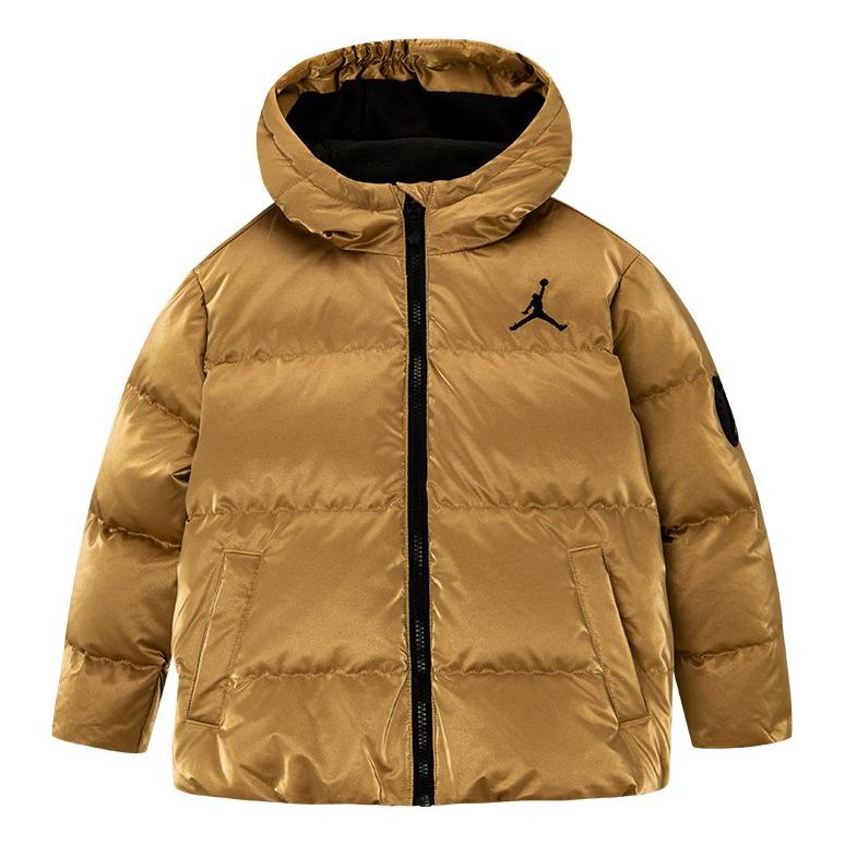 (PS) Air Jordan Boxy Fit Puffer Jacket 'Gold' JD2242022GS-002