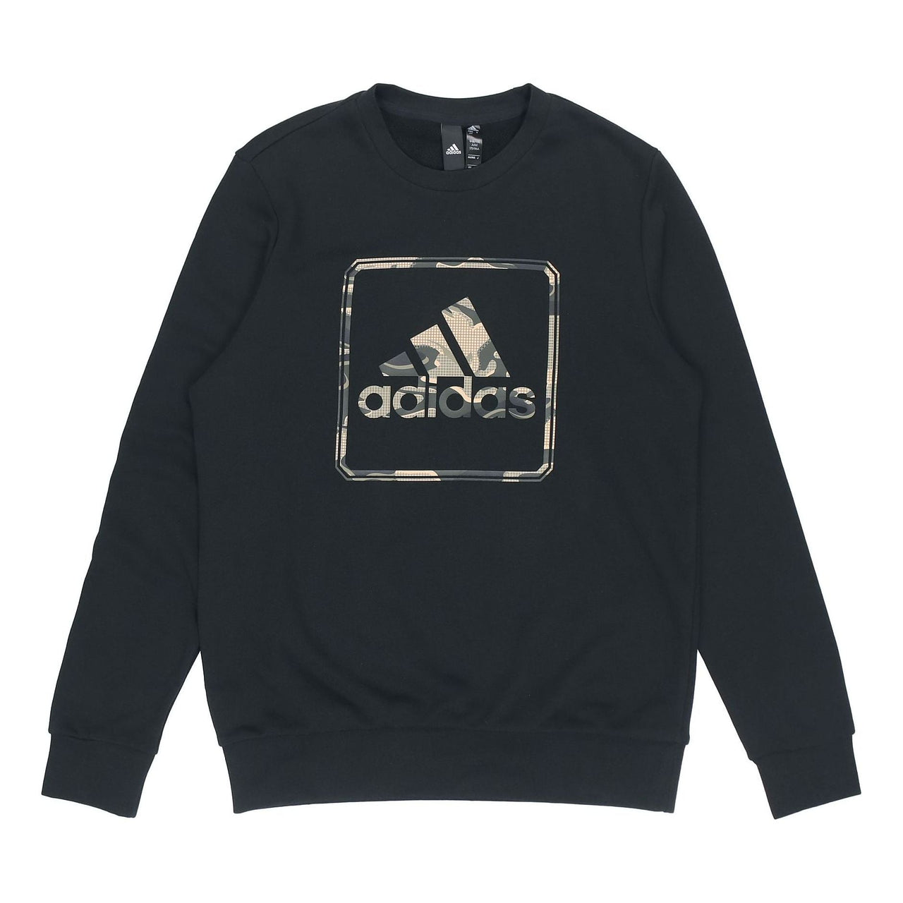 adidas MH Gfx Ft Bos Round Neck Logo Sports Black GM4477