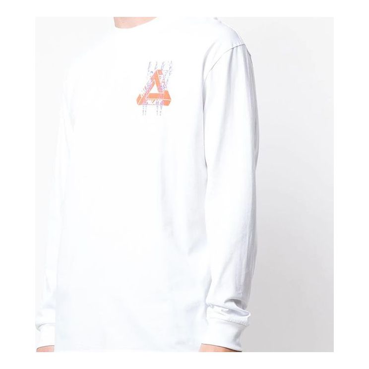 PALACE Pair Of Hippys Portrait Long Sleeves Unisex White P17LS017T