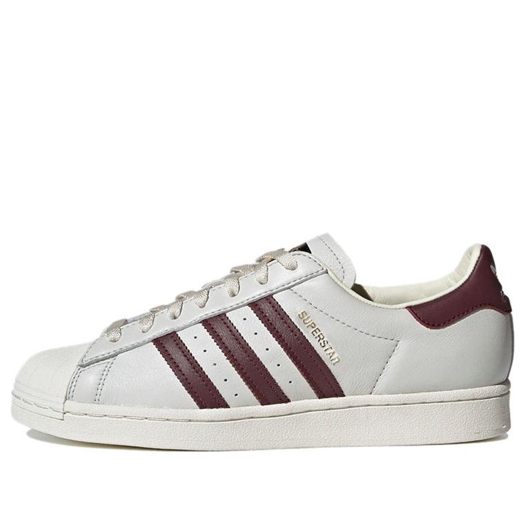 adidas Superstar 'Off White Maroon' H68187