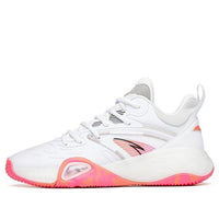 ANTA Cement Bubble Basketball Shoes 'White Pink' 112211602Q-2