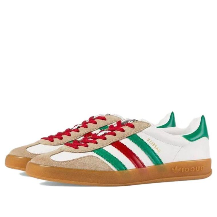 adidas x Gucci Gazelle 'White Green Red' 726487-AAA43-9547