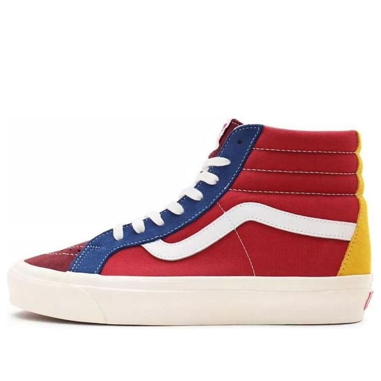 Vans Anaheim Factory SK8-HI 38 DX 'Red Blue' VN0A38GF9XP