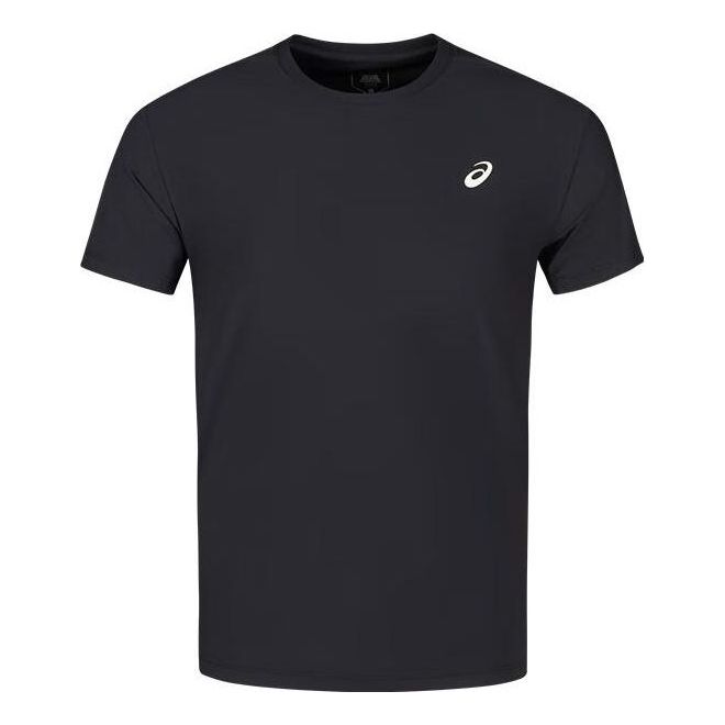 ASICS Short Sleeved Running Top Asia Sizing 'Performance Black' 2011D073-001