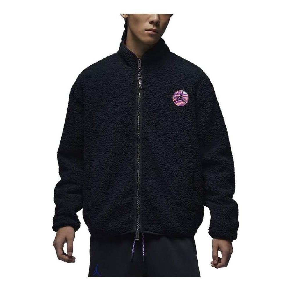 Air Jordan Fearless Full-Zip Winter Jacket 'Black' FV4017-010