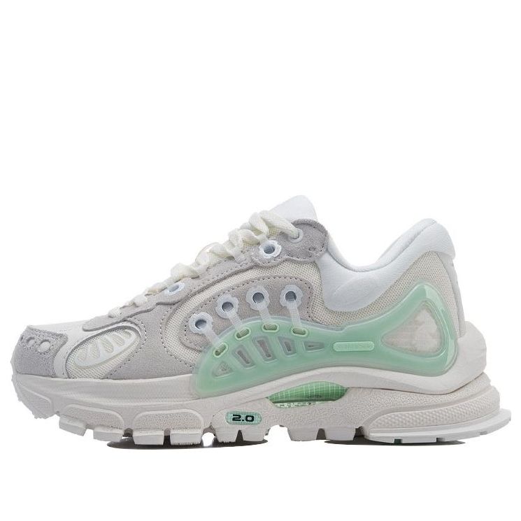 (WMNS) Li-Ning Furious Rider Ace 2 x Paris Fashion Week 'Grey Green' ARHR092-2
