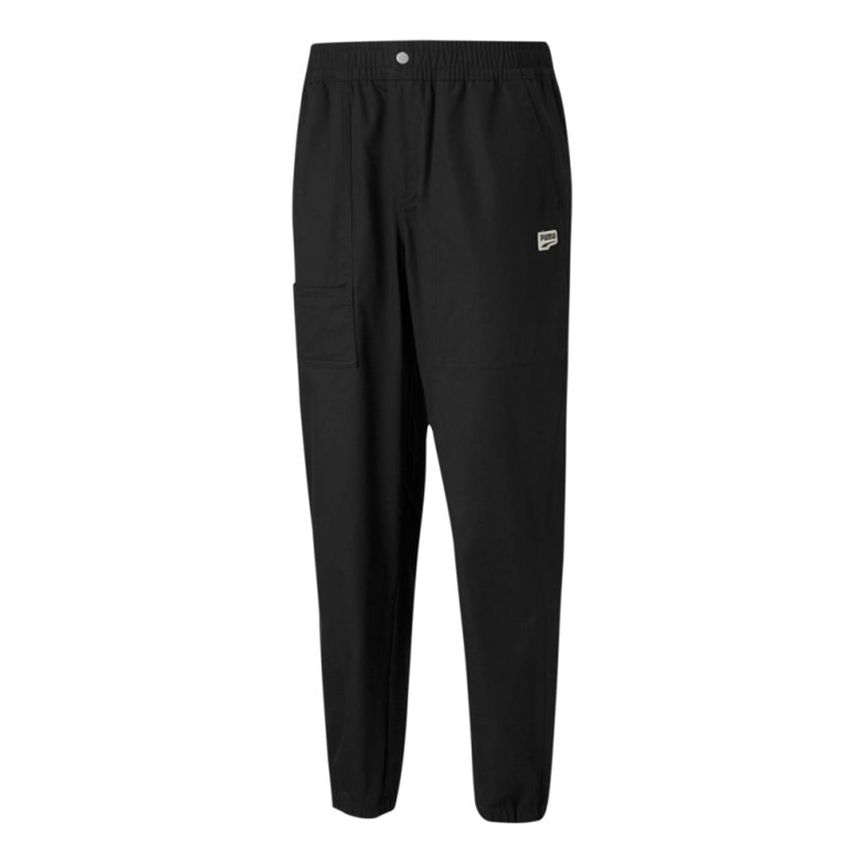 PUMA Downtown Twill Pants 'Black' 533045-01