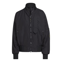 (WMNS) adidas by Stella McCartney Woven Bomber Jacket 'Black' HG6887