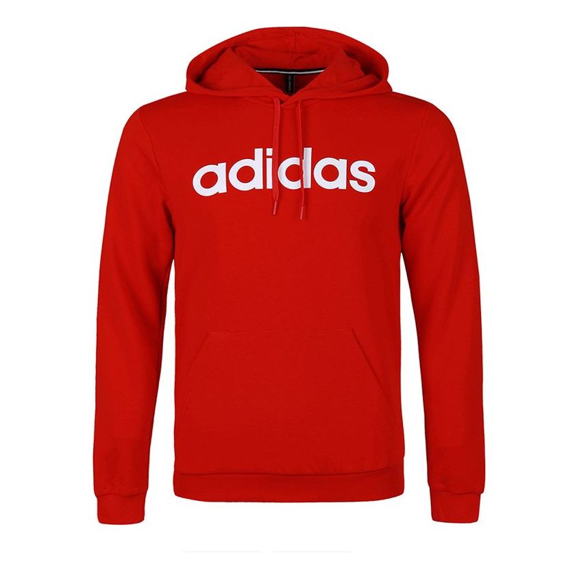Men's adidas neo Esntl Logo Hd Red GJ8919