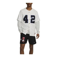 Nike Change The World 42 Baseball Jersey 'White Black' FJ2291-121
