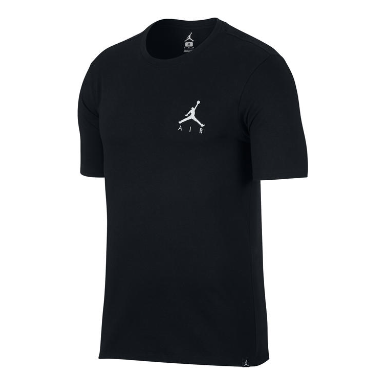 Air Jordan Jumpman Air Embroidered T-Shirt'Black' AH5296-010