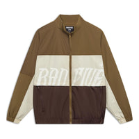 Li-Ning BadFive Logo Color Block Jacket 'Khaki Brown' AFDT061-4