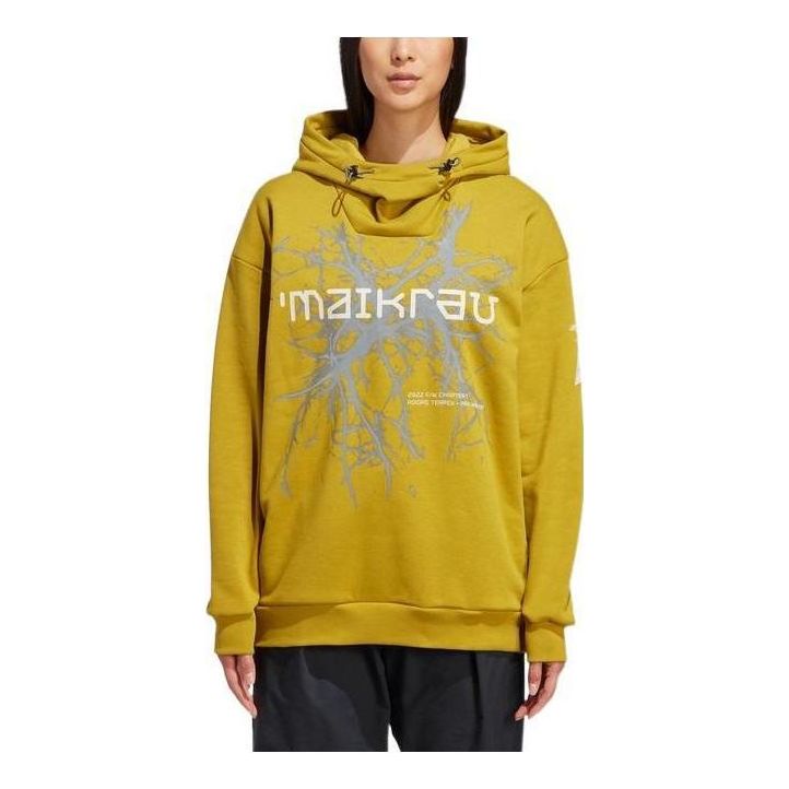 adidas Terrex x and Wander Graphic Hoodie 'Pulse Olive' HN6936