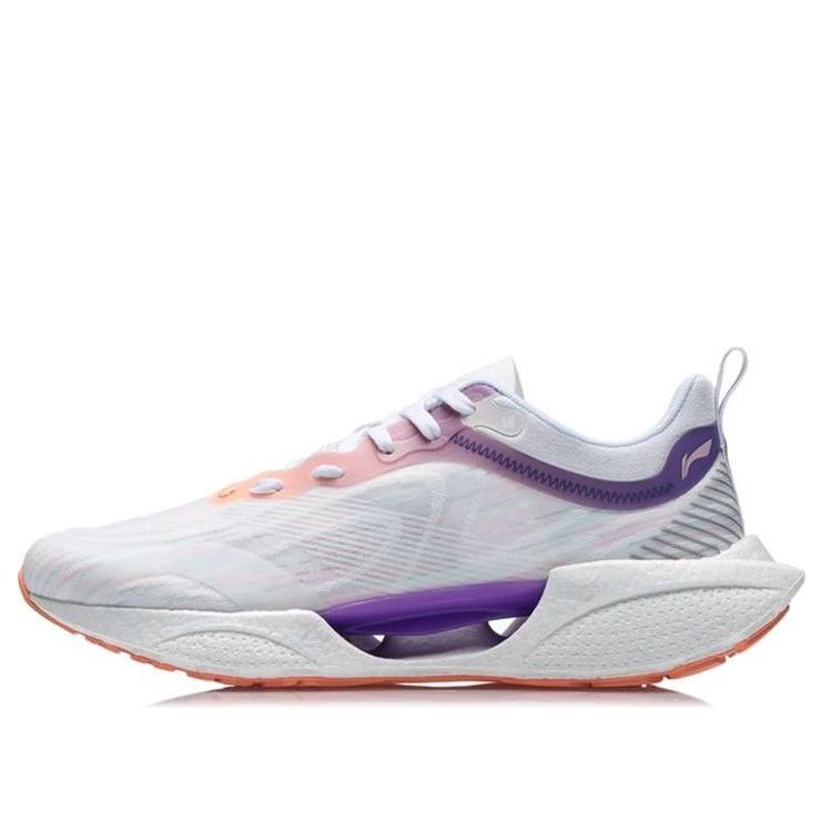 (WMNS) Li-Ning Super Light 18 'White Purple' ARMR008-7