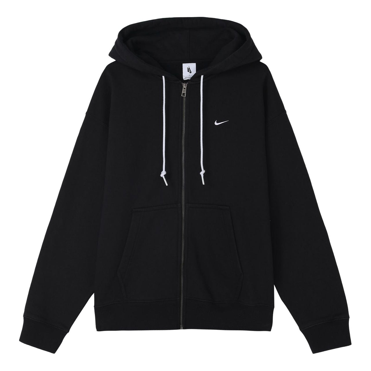 Nike hooded zipper jacket 'Black' DR0404-010