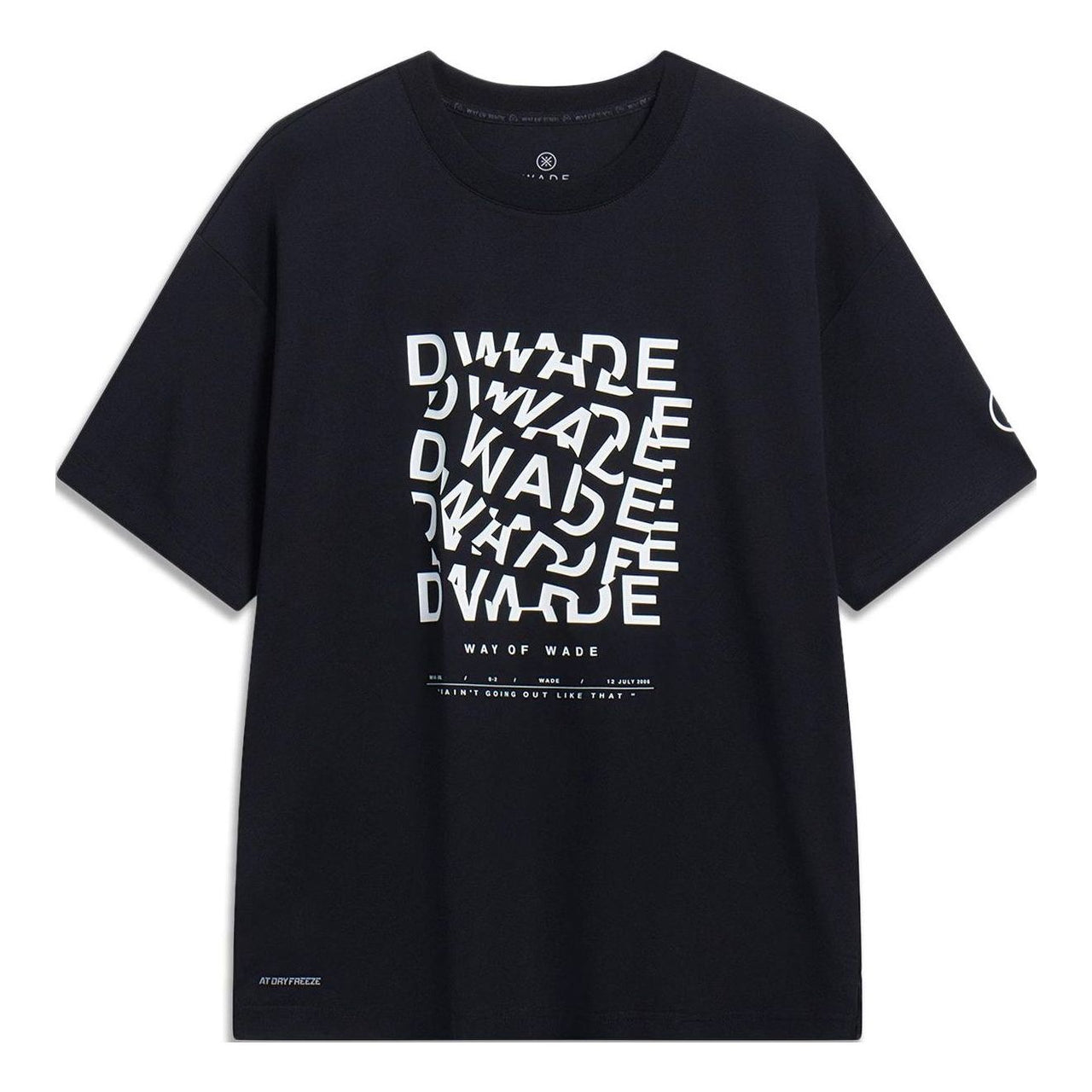 Li-Ning Way Of Wade Short Sleeve T-shirt 'Black' AHST327-1