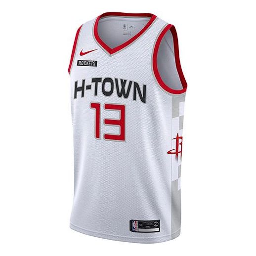 Nike MENS NBA SW Jersey Harden 13 Houston Rockets White AV4640-101