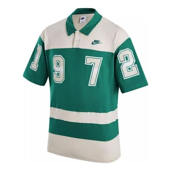 Nike NSW GCEL Polo Shirt 'Green Grey' FQ9582-365