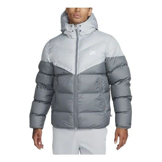 Nike Storm-FIT Windrunner Down Jacket 'Grey' FB8178-077