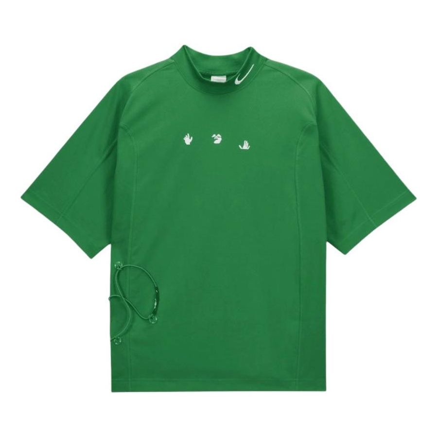 Nike x Off-White Mc T-Shirt Asia Sizing 'Kelly Green' DV4454-389