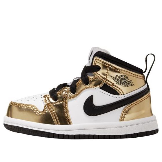 (TD) Air Jordan 1 Mid SE 'Metallic Gold' DC1424-700