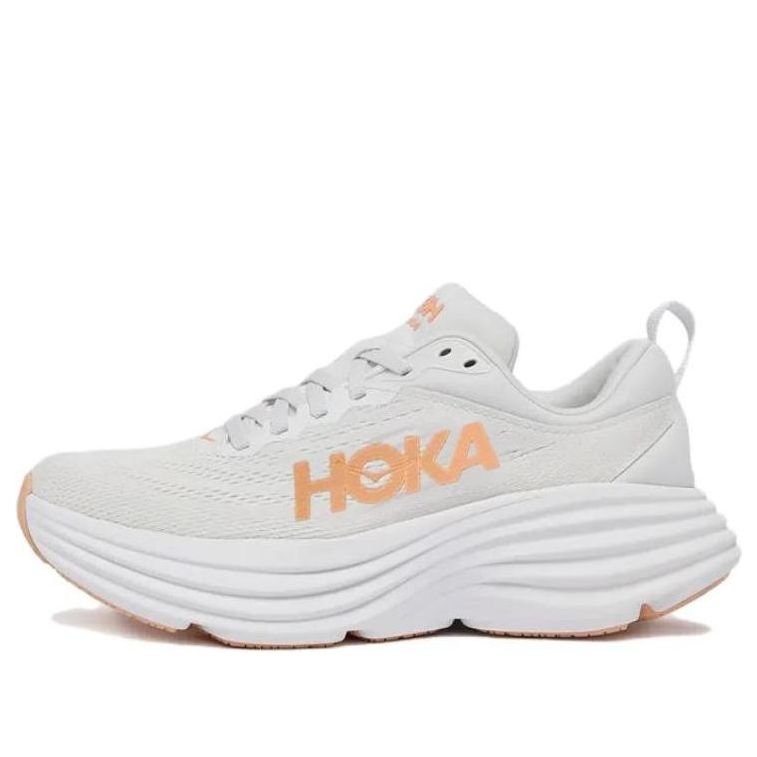 (WMNS) HOKA ONE ONE Bondi 8 'White Cantaloupe' 1127952-WLP